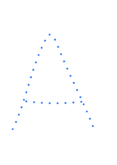 Thumbnail of letter A