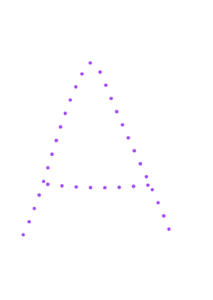 Thumbnail of letter A