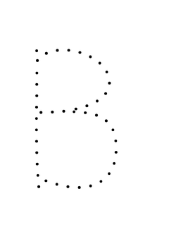 Thumbnail of letter B