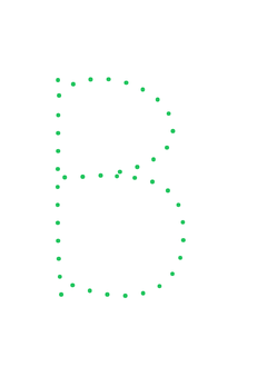 Thumbnail of letter B