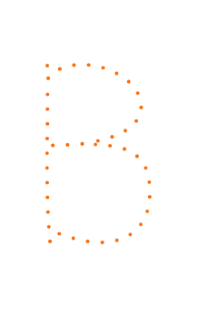 Thumbnail of letter B