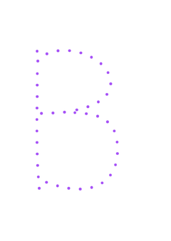 Thumbnail of letter B