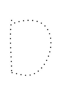 Thumbnail of letter D