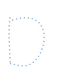 Thumbnail of letter D