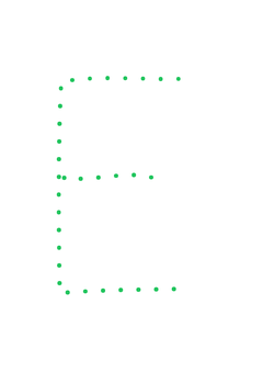 Thumbnail of letter E