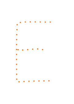 Thumbnail of letter E