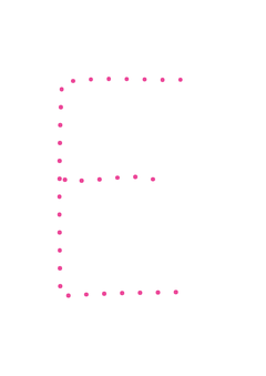 Thumbnail of letter E