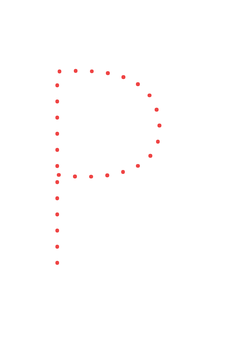 Thumbnail of letter P