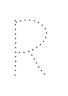 Thumbnail of letter R